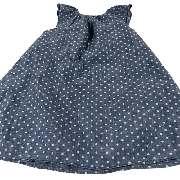 Baby Gap Toddler 4T Polka dot Dress 100% Cotton - Picture 3 of 6